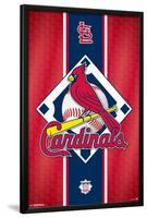 St. Louis Cardinals - Logo-null-Lamina Framed Poster