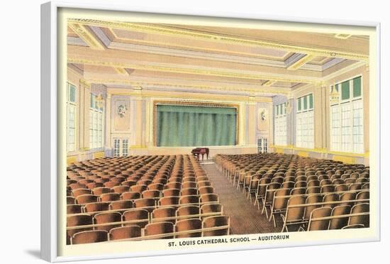 St. Louis Cathedral Auditorium-null-Framed Art Print