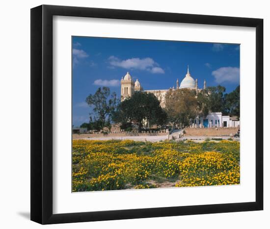 St. Louis Cathedral in Carthage, Tunis, Tunisia-null-Framed Art Print