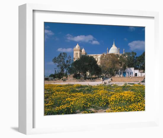 St. Louis Cathedral in Carthage, Tunis, Tunisia-null-Framed Art Print