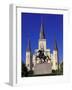 St. Louis Cathedral in French Quarter at Jackson Square, New Orleans, Louisiana, USA-Adam Jones-Framed Photographic Print