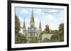 St. Louis Cathedral, New Orleans, Louisiana-null-Framed Art Print
