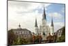 St.Louis Cathedral New Orleans-null-Mounted Art Print