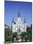 St. Louis Christian Cathedral in Jackson Square, French Quarter, New Orleans, Louisiana, USA-Gavin Hellier-Mounted Photographic Print