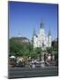 St. Louis Christian Cathedral in Jackson Square, French Quarter, New Orleans, Louisiana, USA-Gavin Hellier-Mounted Photographic Print