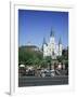 St. Louis Christian Cathedral in Jackson Square, French Quarter, New Orleans, Louisiana, USA-Gavin Hellier-Framed Photographic Print