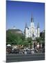 St. Louis Christian Cathedral in Jackson Square, French Quarter, New Orleans, Louisiana, USA-Gavin Hellier-Mounted Photographic Print