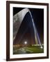 St. Louis Gateway Arch at Dusk, St. Louis, Missouri, Usa-Adam Jones-Framed Photographic Print