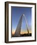 St. Louis Gateway Arch at Dusk, St. Louis, Missouri, Usa-Adam Jones-Framed Premium Photographic Print