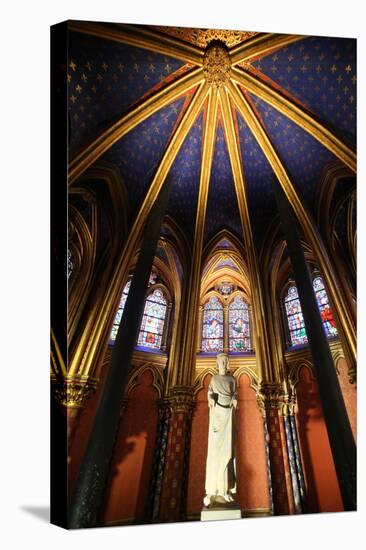 St. Louis Ix Commonly St. Louis, the Holy Chapel, Paris, France, Europe-Godong-Stretched Canvas