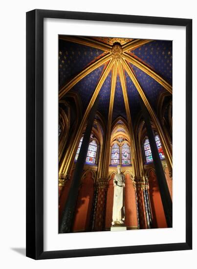 St. Louis Ix Commonly St. Louis, the Holy Chapel, Paris, France, Europe-Godong-Framed Photographic Print