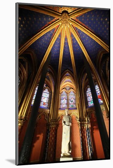 St. Louis Ix Commonly St. Louis, the Holy Chapel, Paris, France, Europe-Godong-Mounted Photographic Print