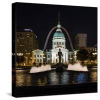 St. Louis Keiner Plaza 2-Galloimages Online-Stretched Canvas