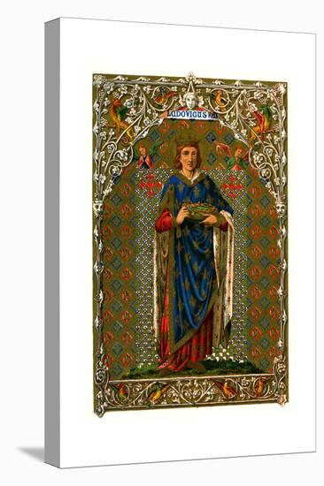 St Louis (Louis IX, King of France), 1886-null-Stretched Canvas