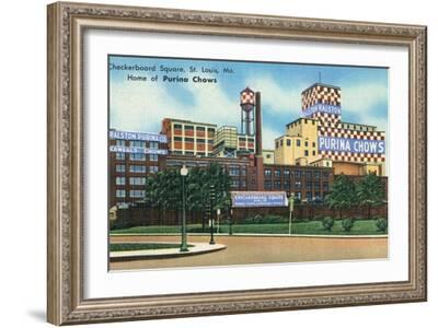 purina checkerboard square