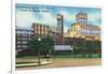 St. Louis, Missouri - Exterior View of Checkerboard Square, Ralston Purina Company-Lantern Press-Framed Art Print