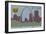 St. Louis, Missouri - Skyline-Lantern Press-Framed Art Print