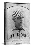 St. Louis, MO, St. Louis Browns, Chas. Comiskey, Baseball Card-Lantern Press-Stretched Canvas