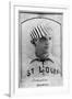 St. Louis, MO, St. Louis Browns, Chas. Comiskey, Baseball Card-Lantern Press-Framed Art Print