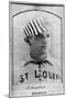 St. Louis, MO, St. Louis Browns, Chas. Comiskey, Baseball Card-Lantern Press-Mounted Art Print