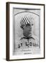 St. Louis, MO, St. Louis Browns, Chas. Comiskey, Baseball Card-Lantern Press-Framed Art Print