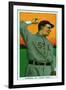 St. Louis, MO, St. Louis Browns, Dineen, Baseball Card-Lantern Press-Framed Art Print