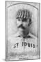St. Louis, MO, St. Louis Browns, Doc Bushong, Baseball Card-Lantern Press-Mounted Art Print