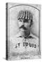 St. Louis, MO, St. Louis Browns, Doc Bushong, Baseball Card-Lantern Press-Stretched Canvas