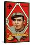 St. Louis, MO, St. Louis Browns, Frank LaPorte, Baseball Card-Lantern Press-Framed Stretched Canvas