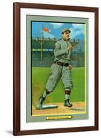 St. Louis, MO, St. Louis Browns, George Stone, Baseball Card-Lantern Press-Framed Art Print