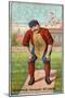 St. Louis, MO, St. Louis Browns, Jumbo McGinnis, Baseball Card-Lantern Press-Mounted Art Print