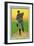 St. Louis, MO, St. Louis Browns, Rube Waddell, Baseball Card-Lantern Press-Framed Art Print