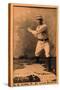 St. Louis, MO, St. Louis Browns, Silver King, Baseball Card-Lantern Press-Stretched Canvas