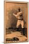St. Louis, MO, St. Louis Browns, Silver King, Baseball Card-Lantern Press-Mounted Art Print