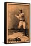 St. Louis, MO, St. Louis Browns, Silver King, Baseball Card-Lantern Press-Framed Stretched Canvas