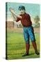 St. Louis, MO, St. Louis Browns, Tip O'Neil, Baseball Card-Lantern Press-Stretched Canvas