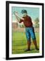 St. Louis, MO, St. Louis Browns, Tip O'Neil, Baseball Card-Lantern Press-Framed Art Print