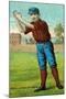 St. Louis, MO, St. Louis Browns, Tip O'Neil, Baseball Card-Lantern Press-Mounted Art Print