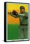 St. Louis, MO, St. Louis Cardinals, Billy Gilbert, Baseball Card-Lantern Press-Framed Stretched Canvas