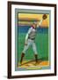 St. Louis, MO, St. Louis Cardinals, Ed Konetchy, Baseball Card-Lantern Press-Framed Art Print