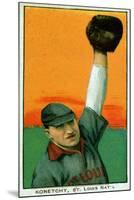 St. Louis, MO, St. Louis Cardinals, Ed Konetchy, Baseball Card-Lantern Press-Mounted Art Print