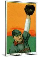 St. Louis, MO, St. Louis Cardinals, Ed Konetchy, Baseball Card-Lantern Press-Mounted Art Print
