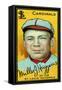 St. Louis, MO, St. Louis Cardinals, Miller Huggins, Baseball Card-Lantern Press-Framed Stretched Canvas