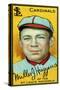 St. Louis, MO, St. Louis Cardinals, Miller Huggins, Baseball Card-Lantern Press-Stretched Canvas