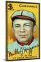 St. Louis, MO, St. Louis Cardinals, Miller Huggins, Baseball Card-Lantern Press-Mounted Art Print