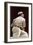 St. Louis, MO, St. Louis Cardinals, Robert Harmon, Baseball Card-Lantern Press-Framed Art Print