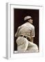 St. Louis, MO, St. Louis Cardinals, Robert Harmon, Baseball Card-Lantern Press-Framed Art Print