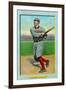 St. Louis, MO, St. Louis Cardinals, Roger Bresnahan, Baseball Card-Lantern Press-Framed Art Print