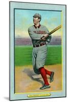 St. Louis, MO, St. Louis Cardinals, Roger Bresnahan, Baseball Card-Lantern Press-Mounted Art Print