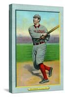 St. Louis, MO, St. Louis Cardinals, Roger Bresnahan, Baseball Card-Lantern Press-Stretched Canvas